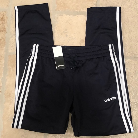 🆕 Adidas| Women’s Navy & White Stripe Pants - Picture 4 of 10